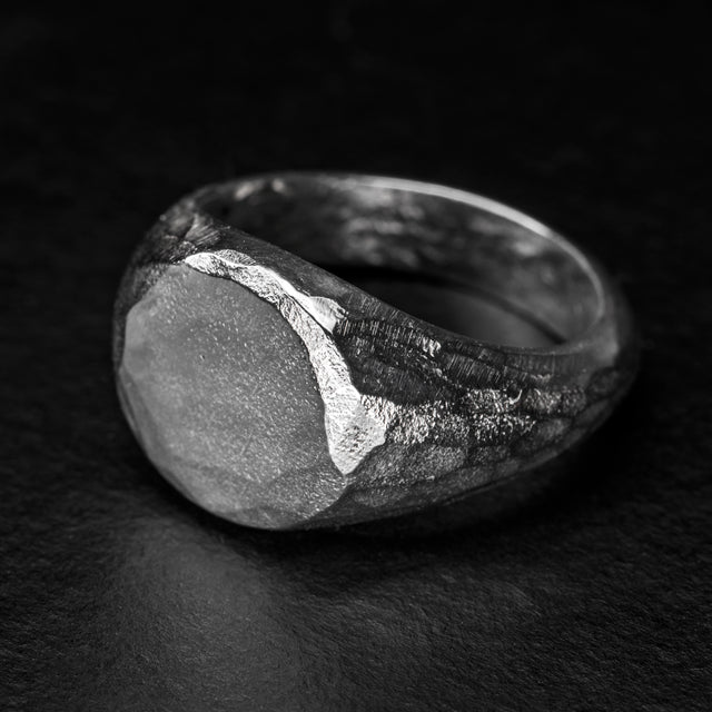 sterling silver signet ring