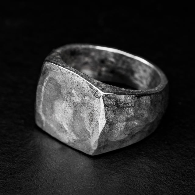 sterling silver signet ring