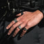 Sterling Silver Ring On Hand